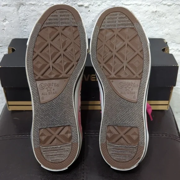 🩷 Pink Plaid Converse All Stars 🩷 - Picture 4 of 9